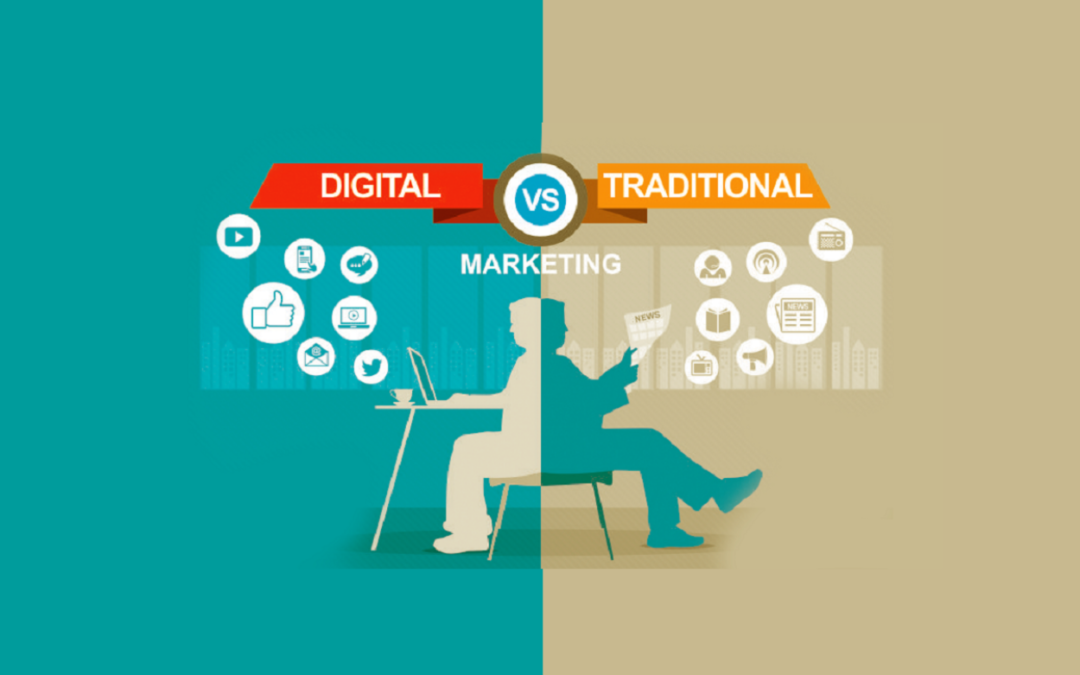 Digital marketing vs traditional marketing