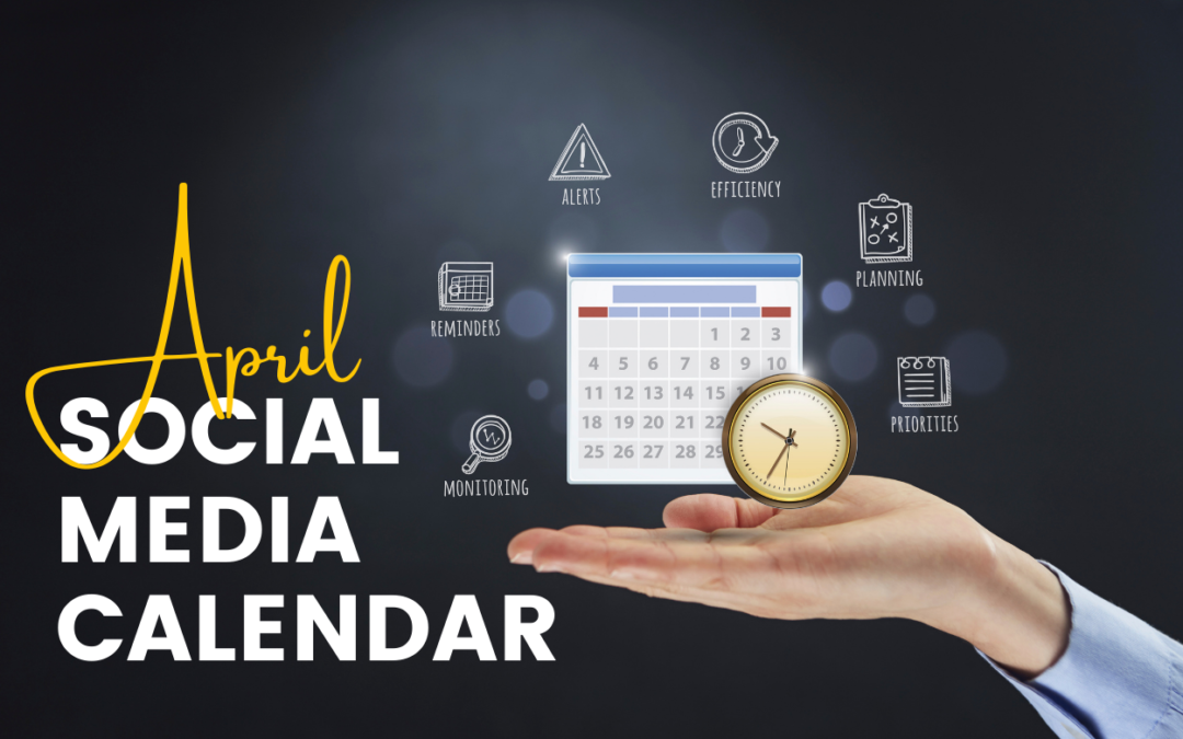 Social Media Calendar April 2023 Digital Marketing Manager